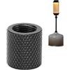 Generisch Supporto per lampada da campeggio, portatile, montaggio per lampada da | Porta lanterna per attività all'aperto, giardino, terrazza, balcone, escursionismo, pesca, backpacking