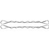 Asyduey 2 pz Daisy Chain di Nylon Cintura Forte Arrampicata imbracature Regolabili Corda a Forte per Esterno Camping Sport