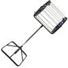 mophrati Raccoglitore di Palline da Tennis Innovativo in Acciaio | palline da tennis, cesto di raccolta 36 cm x 31 cm/14,17 pollici x 12,20 pollici, contenitore raccoglitore di