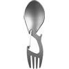 Asyduey 3 nel 1 Cucchiaio da nel Titanio Cucchiaio nel Titanio Forcella nel Titanio Ultraleggero nel Titanio Puro O Acciaio Spork Titanium