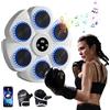 RUICUBEI Macchina di Boxe Musicale con Bluetooth,Musica da parete Boxe ,9 Velocità | Music Boxing Machine,Boxe da parete Musica con guanti da boxe,Gioco di boxe giocoso per la casa in famiglia
