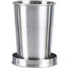 Remingtape Tazza portatile pieghevole per viaggi all'aperto, tazza telescopica, portatile, pieghevole, in acciaio inox, per esterni