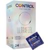 Profilattici Control Ultrafeel 24 Pezzi | Preservativi Ultra Sottili