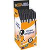 BIC Penne BIC Cristal Nere 50 Pezzi | Punta 1.0mm Cancelleria