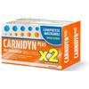 Carnidyn Plus, integratore alimentare supporto per stanchezza fisica e mentale, 2x18 (36) compresse da 3 g masticabili senza acqua, gusto agrumi