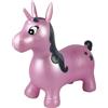 Lexibook, Unicorno Gonfiabile, per Uso Interno ed Esterno, per Lo Sviluppo dell'equilibrio e delle capacità motorie, Pompa Manuale Inclusa, plastica sicura e Resistente, Rosa, BG050UNI