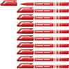 STABILO - Fineliner con punta ammortizzata - SENSOR F | Tratto Fine (0,3 mm), Confezione da 10, Rosso