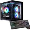 GameMax HYPE-M BK 7804 Ryzen 7 5700X 16GB 1TB SSD RTX 5070 (1000 GB, 16 GB, AMD Ryzen 7 5700X, GeForce RTX 5070), PC, Nero