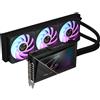 GIGABYTE AORUS GeForce RTX 5080 XTREME WATERFORCE 16G Scheda Grafica - 16GB GDDR7, 256 bit, PCI-E 5.0, 2805MHz Core Clock, 3 x D - GV-N5080AORUSX W-16GD