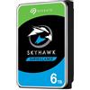 Seagate SkyHawk ST6000VX009 - Disco rigido - 6TB - interno - 3,5" (8,9 cm) - SATA 6Gb/s - buffer: 256MB - con 3 anni Seagate