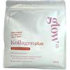 Glow25® Collagen Plus [450g] - con vitamina C, zinco e biotina - Idrolizzato di collagene di - Peptidi di tipo 1 e 3 - Perfetta solubilità - Naturale