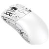 ATTACK SHARK Mouse da gioco wireless/cablata ATTACK SHARK R1, 59g, ultraleggera, con nastro adesivo, sensore da gioco PixArt PAW3311, connettività Bluetooth/2,4G, 6 livelli DPI regolabili fino a 18000, autonomia di 65 ore (bianca) - Bianca, con nastro …