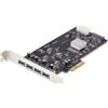 StarTech.com Scheda PCIe USB a 4 porte, USB 3.2 5Gbps, scheda di espansione PCI