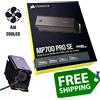 Corsair Dissipatore di calore CORSAIR MP700 PRO SE PCIe 5.0 Gen5 NVMe M.2 SSD 2TB...