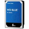 Western Digital WD Blue 6TB, 512e / 3.5" / SATA 6Gb/s