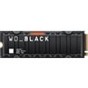 WD SSD WD Black 2TB SN850X Gaming NVME M.2 PCIe WDS200T2XHE m. Kühlkörper PCIe 4.0