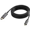 Vision TC 10MUSBCHDMI+/BL cavo e adattatore video 10 m USB tipo-C HDMI tipo A [S