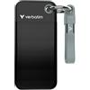 Verbatim Pocket SSD 256 GB USB Typ-C 3.2 Gen 2 1000 MB/s 10 Gbit/s Nero
