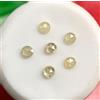 Surat*Diamond*City Lotto Diamanti Naturali Round Rose Cut 0.21 Ct 6 Pz 1.8 Mm