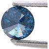 Surat*Diamond*City Diamante Naturale Rotondo Brillante 0.17ct Blu Per Regalo