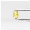 Surat*Diamond*City Diamante Naturale 0.20tcw Giallo Ovale Rosa Taglio A Fare Ciondolo Su Regalo