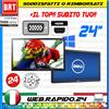 DELL, HP, EIZO, LG.. PC MONITOR 24" LCD LED FULL HD (DELL,HP,LENOVO) IPS VGA DVI DP DISPLAY OTTIMO 22