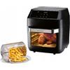 Silvercrest SHF 1800 Friggitrice ad Aria 9 in 1 1800 W 10 Litri Display Touch -