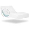 Geriafy Materasso in memory foam Tencel per letto elettrico 90x190 cm | 20 cm, 3 cm di memory foam, schiuma HR e fodera in Tencel morbida, traspirante e sfoderabile