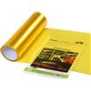 Luminex Pellicola Fari Auto Fumé Trasparente Adesiva 30x60cm Vinile Oscurante