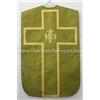 The Church Shoppe Casula Romana Fiddleback Verde Oliva E Set Di Messa