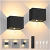 ILIKEPOW 2 Pezzi Applique a Muro con Sensore di Movimento,3000 K