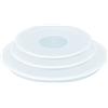 Tefal, Ingenio, coperchi ermetici in plastica, Set da 3 Pezzi, plastica, White, 16/18/20 cm
