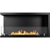 Divina Fire Camino a bioetanolo da incasso ad angolo biocamino angolare 90x45 SUTRI 90 SX