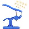 Generic Pressa per cassa posteriore, kit di pressatura per orologi, set da 12 pezzi, pressa in nylon antiscivolo per riparazioni di orologi, chiusure di casse, manutenzione orologi, set di attrezzi per