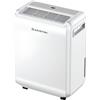 Ariston DEOS 12 EVO - Deumidificatore Casa Muffa Portatile 12L/24h con Ruote, Bagno e Ambienti Fino 31㎡, Piccolo Assorbi Umidità 32x41,4x20,5 - 3 Velocità d'Aria e Filtro Antipolvere, Consumo Max 210w
