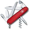 Victorinox, Camper, Coltellino Svizzero, Originale, Multiuso, Campeggio, 13 Funzioni, Lama, grande, Cavatappi, Rosso, Confezione Pieghevole