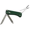 Baladeo ECO168 coltello multifunzione Barrow, 5 funzioni, verde,