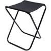 Origin Outdoors Sgabello pieghevole Sedia da viaggio, nero,