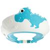 BRRNOO Soffione per Doccia per Bambini, Cuffia per Doccia per Bambini Scudo Soffione per per Vasca da Bagno Occhi per Orecchie Cuffia da Bagno Elastica Morbida e Confortevole per Dinosauro del (BLUE)