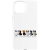 Funny Border Collie Dog Pet Owner Hallow Custodia per iPhone 15 Grafica spettrale di Halloween per amanti dei cani Border Collie