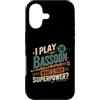 Bassoon Musician Gifts Custodia per iPhone 17 Gioco Fagotto Qual è il tuo superpotere Musicista Umorismo