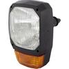HELLA Alogeno Faro principale - C310 - 12V - giallo - Spina: Spina DEUTSCH | centro - 1LA 328 450-101