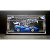 Hot Wheels La Ferrari Blu Replica Custom Con Custodia Espositiva