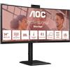 AOC CU34E4CW (3440 x 1440 pixel, 34"), Monitor, Nero