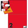 MarkIn CF200 ETICHETTE 210X148 ROSSO