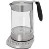 Avilia Bollitore Elettrico 2 in 1 per Tè e Caffè - Teiera Elettrica con Filtro per il Tè Integrato, Temperatura da 70° a 100°, in Vetro e Acciaio Inox, 240V, 3000W, 14x21x23cm, 1.7L