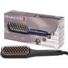 Remington Spazzola Lisciante per Capelli 2 in 1 - Piastra Capelli + Spazzola Capelli - Setole rivestite in ceramica e antistatiche, display digitale, 150-230°C, tempi di styling ridotti, CB7400