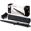 Remington Arricciacapelli, Professionale, Rivestimento In Ceramica E Perla, 130°-230°C, Nero, Riscaldamento Rapido 30 Sec, Punto Freddo, Spegnimento Automatico 60 Min, CI951