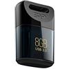 Silicon Power SP008GBUF3J06V1D - Chiavetta USB 3.0, 8 GB, colore: Blu scuro