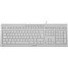 CHERRY STREAM JK-8500 - Tastiera - USB - Tedesco - Interruttore a chiave: CHERRY SX - Bianco grigio